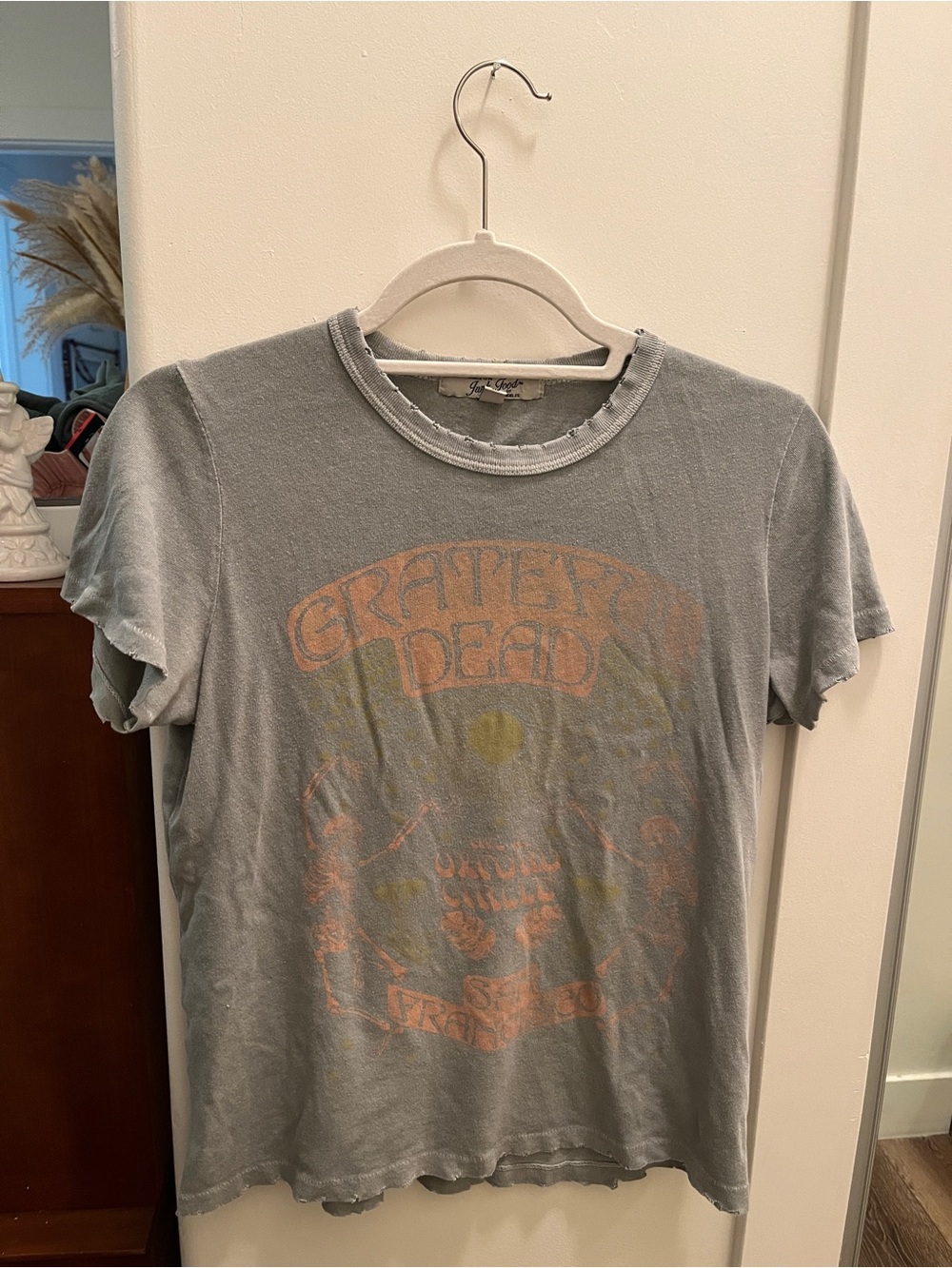 Gray Grateful Dead Graphic Tee Junk Food